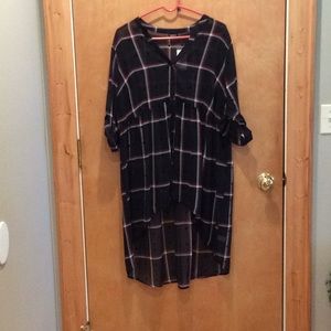 Torrid Sheer Hi-lo top